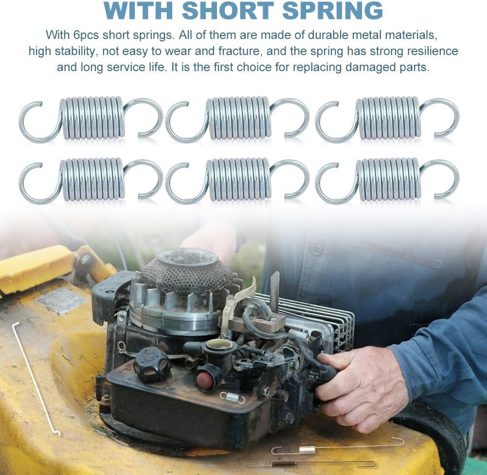 Carburetor Throttle Return Spring for GX160 GX200 Predator 212cc 196cc A5, Spring Linkage Kit, Connecting Rod Speed Control Spring Ct200u Bt200x 170F 168F Govner Governor