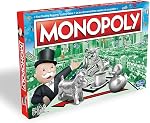 Monopoly Board Game | Classic Game with Storage Tray and Larger Tokens | Ages 8+ | 2 to 6 Players | Family Games for Kids and Adults | Kids Gifts (English & French)