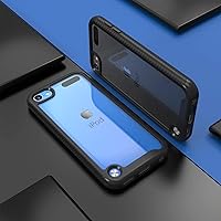 Vista 2 de Funda para iPod Touch 7ª generación, 2 en 1, a prueba de golpes, con 2 protectores de pantalla HD, protección híbrida resistente a los golpes