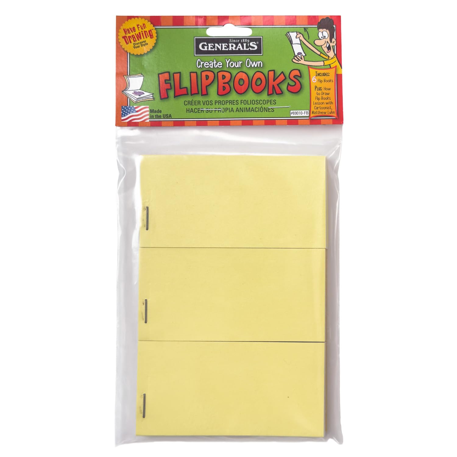 General's 6-Pack Flipbooks (69010-FB)