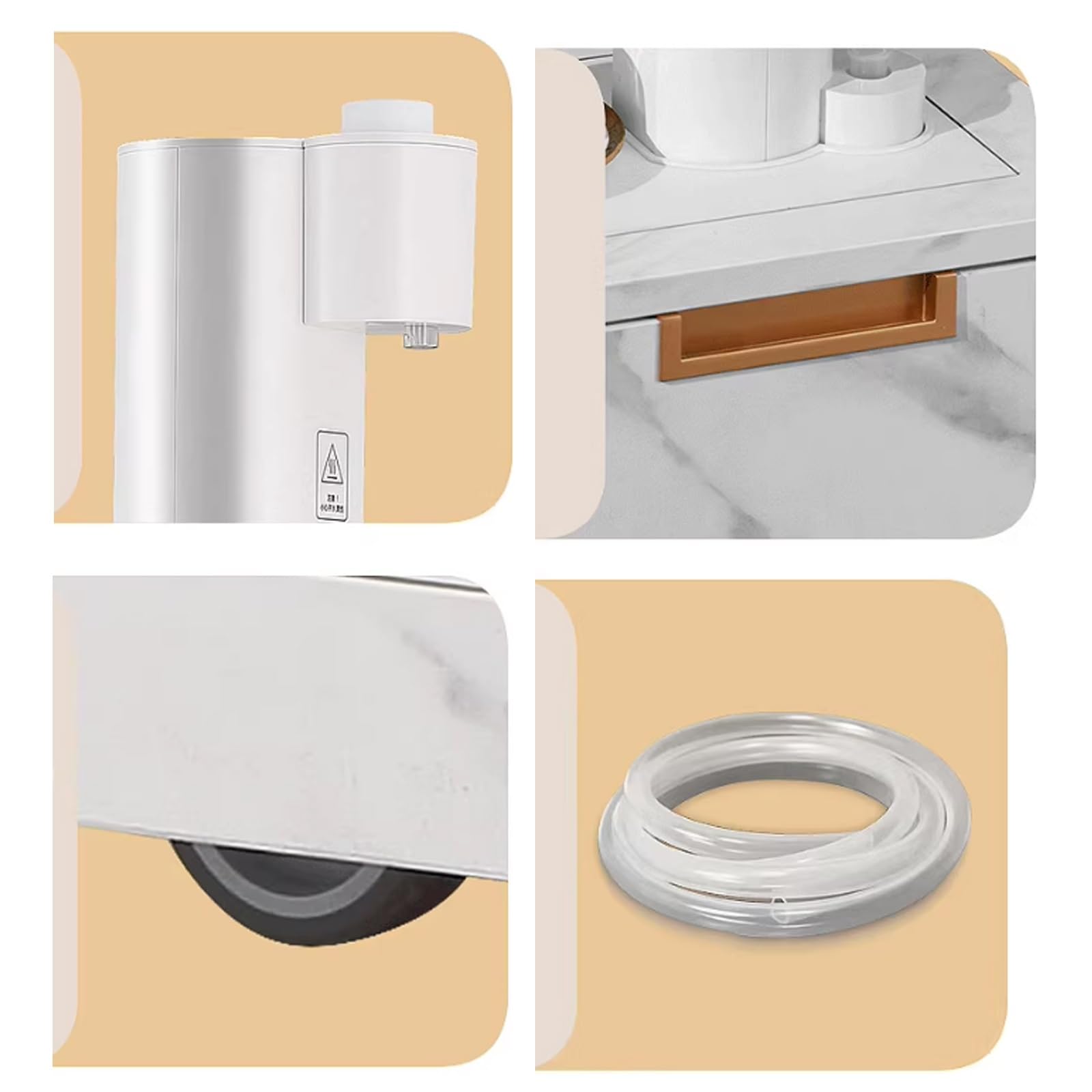 Dyspenser do herbaciarni Instant Water Dispenser Mobile Instant Stolik kawowy domowy bezpośredni podgrzewacz wody pitnej