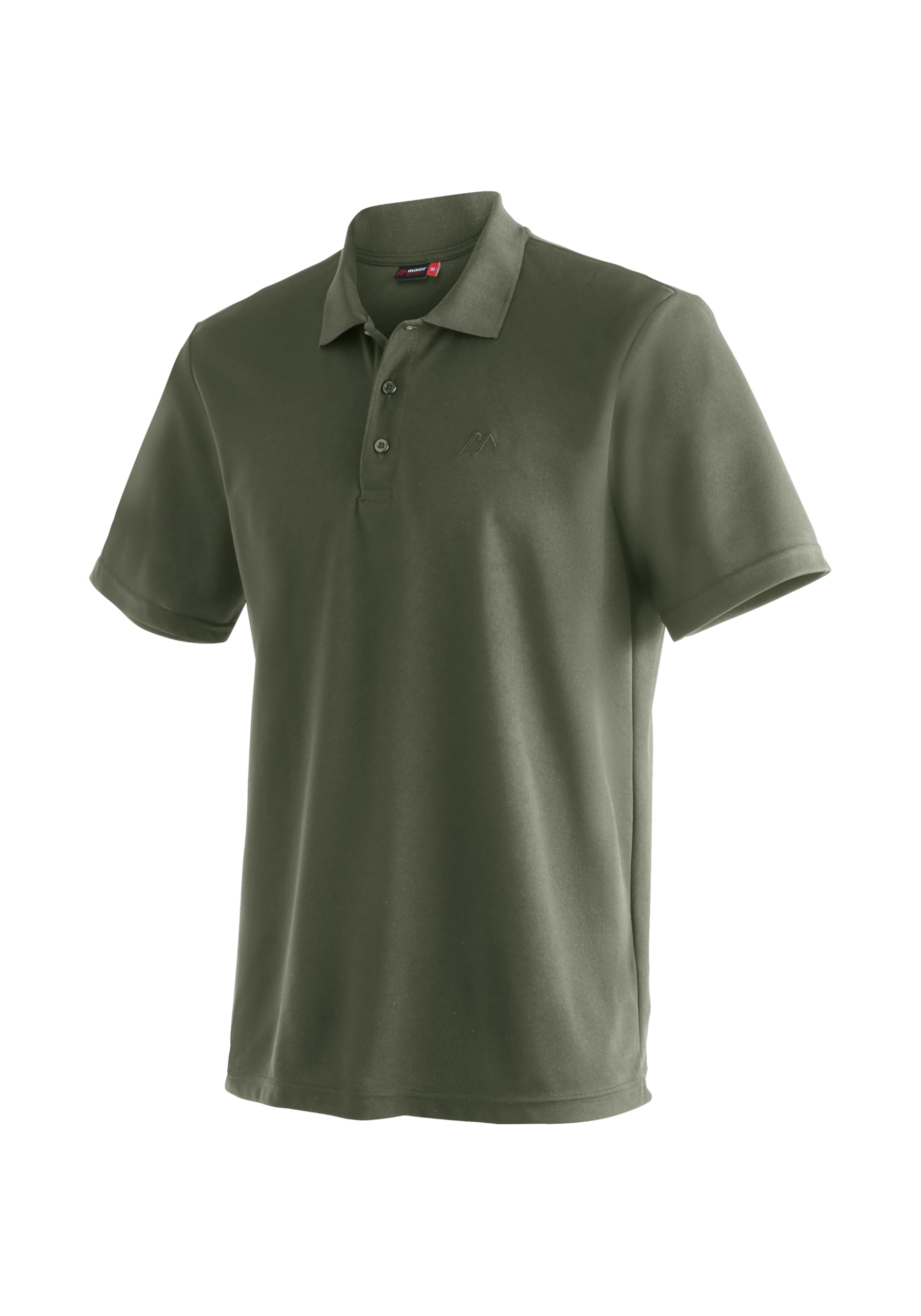 Maier Sports Ulrich Polo Tecnica Uomo | Polo Con Collo a Coste, Materiale Traspirante, Tecnologia Dryprotec, Per Sport e Tempo Libero, Perfetta Per l'Estate