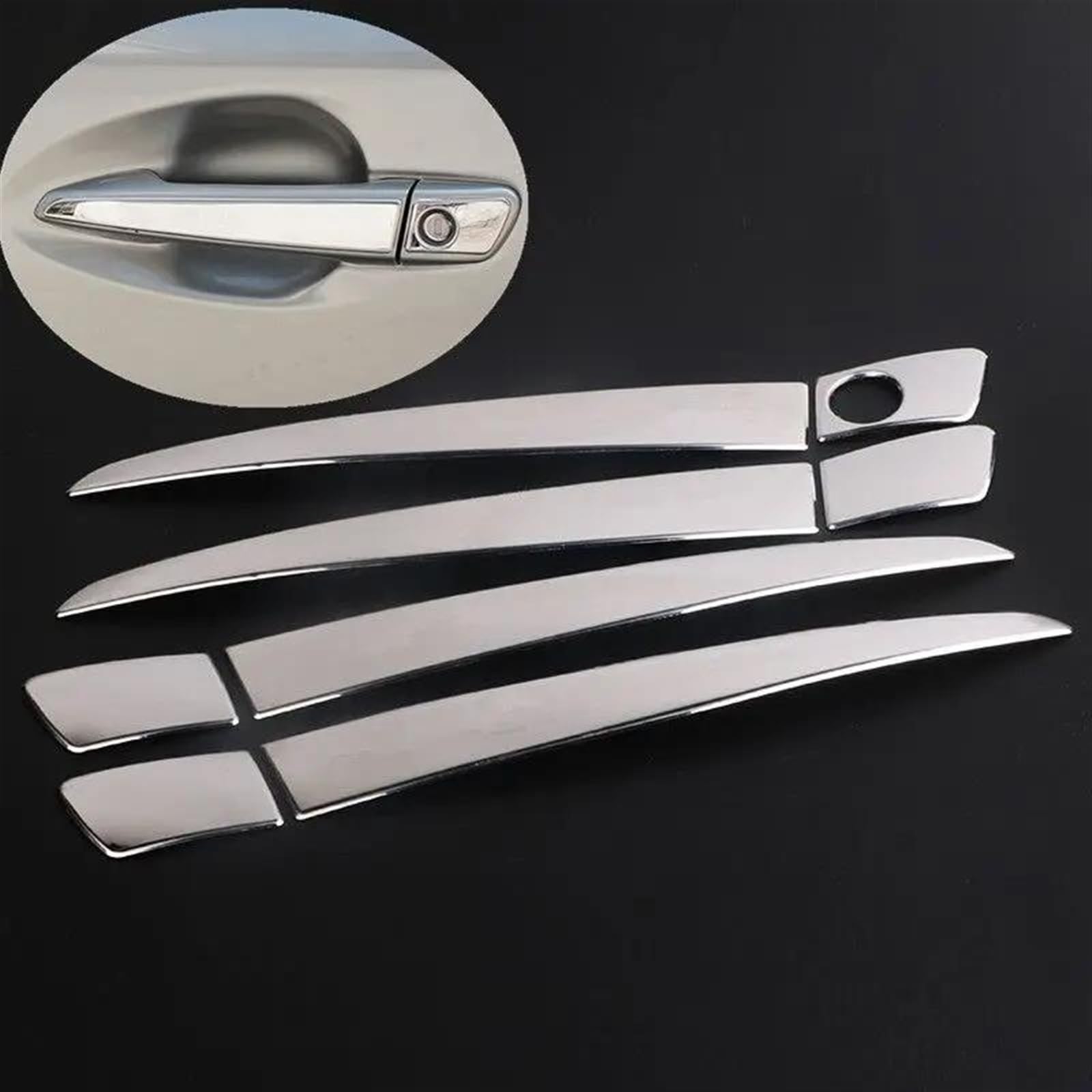 NOHEEU Car Door Handle Cap Decorative Outer Cover Shell for Lexus RX RX270 RX350 450h 2009-2015
