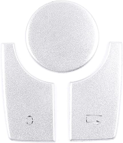 Miniatura 4 de YIWANG Aleación de la consola del coche multimedia botón botón interruptor stick 3 unids para Mercedes Benz CLA A B CLA Clase W176 W246 W247