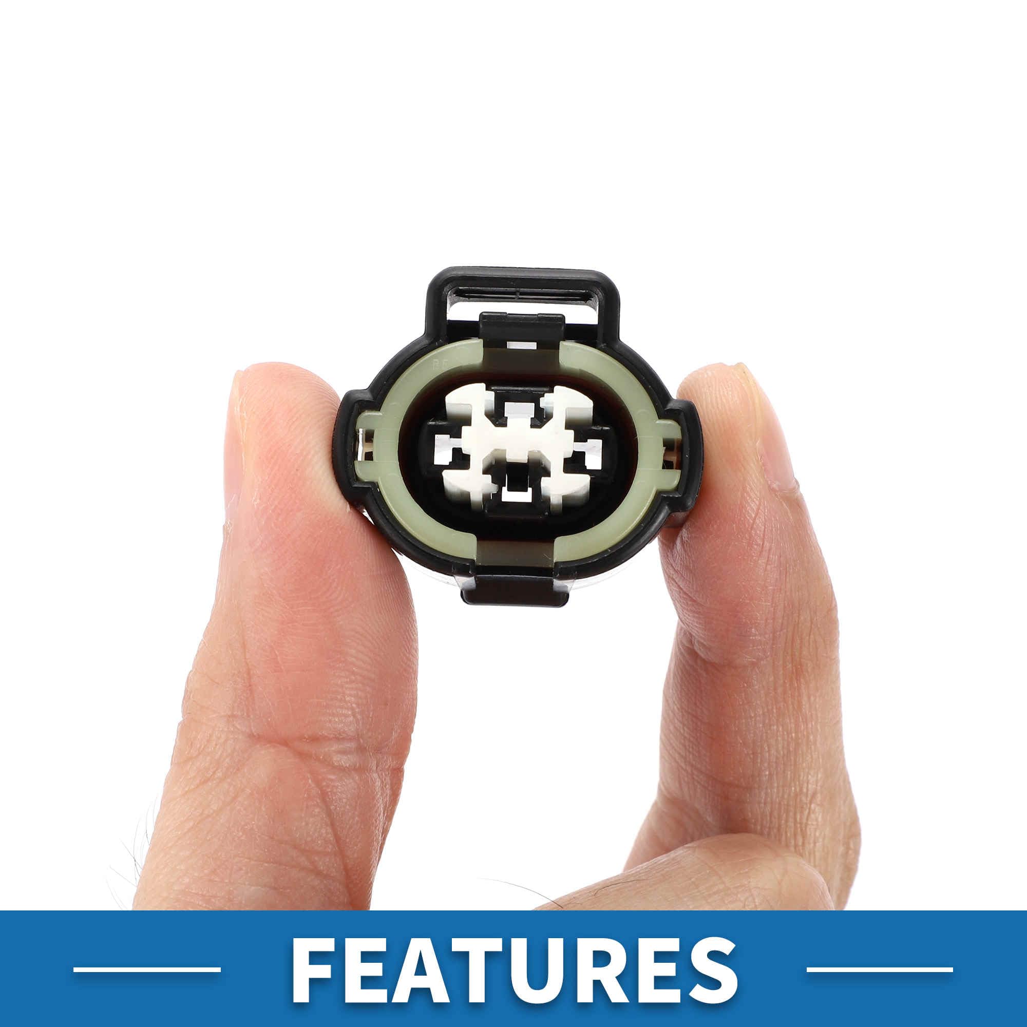 AC Connector 4-Pin Car AC Pressure Sensor Connector Plug - Waterproof ...