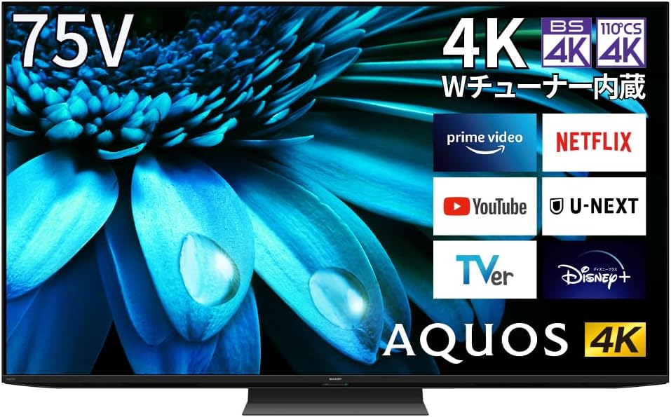 Sharp 75V 4K LCD TV AQUOS 4T-C75EL1 Google TV Dolby Panama | Ubuy