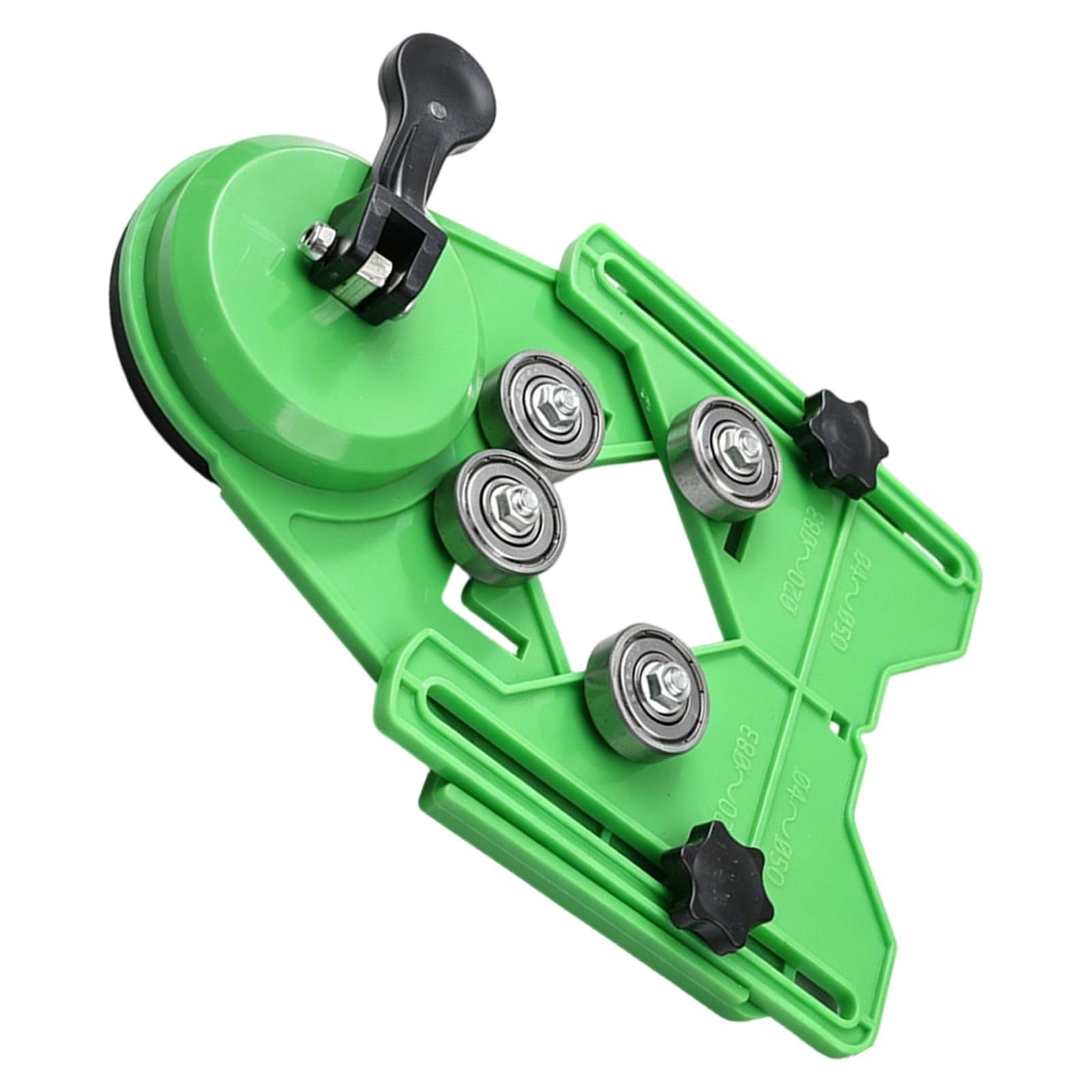 Drill Guide Positioning Tool Adjustable Drill Guide Locators Suction Cup Glass Tiles Marble Punches Tool for Accurate Adjustable Locators