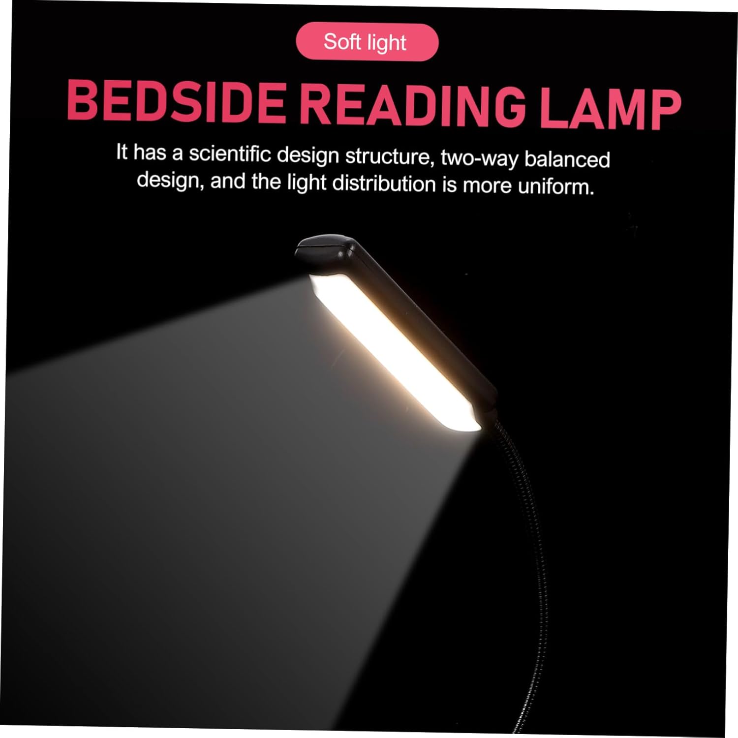 Veemoon Rechargeable LED Reading Clip Lamp for Music Stand and Bedside, 2pcs Small Portable Music Score Book Light Clamp for Night Reading