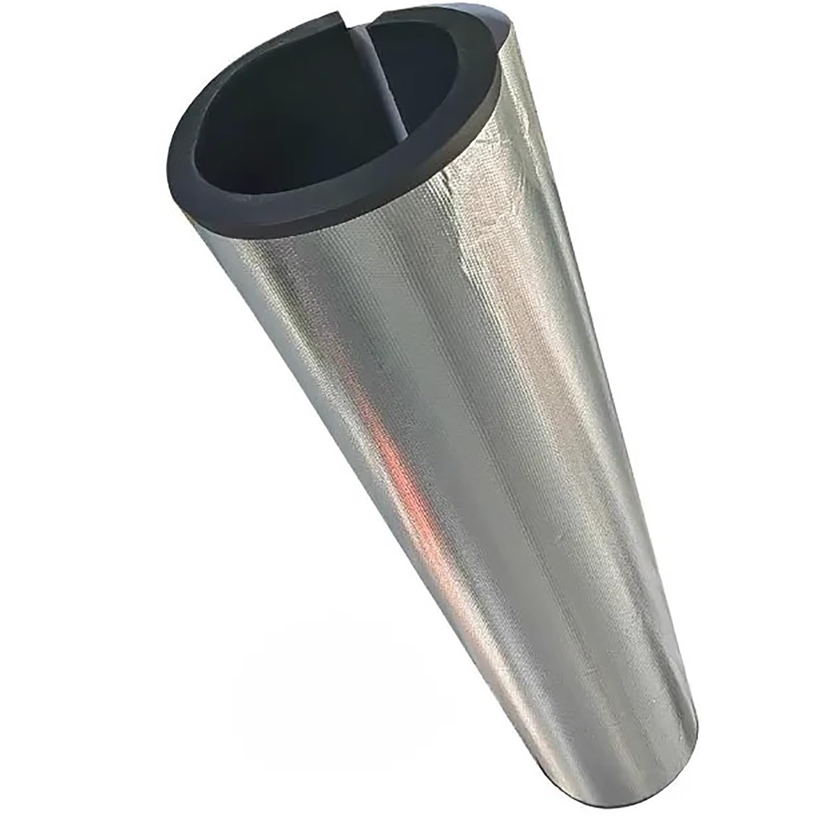 Coquille D'isolation Auto-adhésive, Tube D'isolation, Isolation Tuyaux Manchons, Coton Isolant pour Conduites d'eau, Facile à Installer, Adapté aux Tuyaux Intérieurs et Extérieurs(16.5*3*95cm/6.4*1.1*