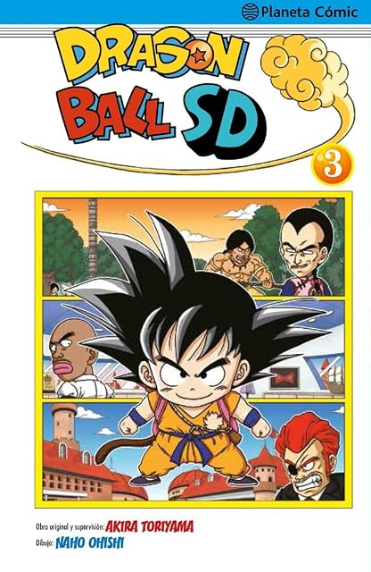 Portada de Dragon Ball SD nº 03