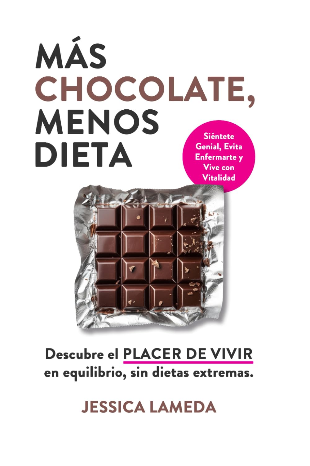 MÁS CHOCOLATE, MENOS DIETA: Descubre el PLACER DE VIVIR en equilibrio, sin dietas extremas.