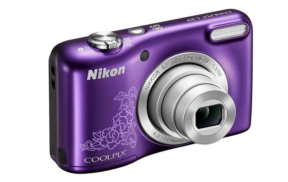 Buy Nikon Coolpix L29 16.1MP Point and Shoot Camera (Purple) with