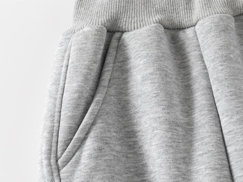 Meufam Toddler Boys Sweatpants Solid Color Waist Unisex Girls Elastic Pants Casual Baby Joggers4