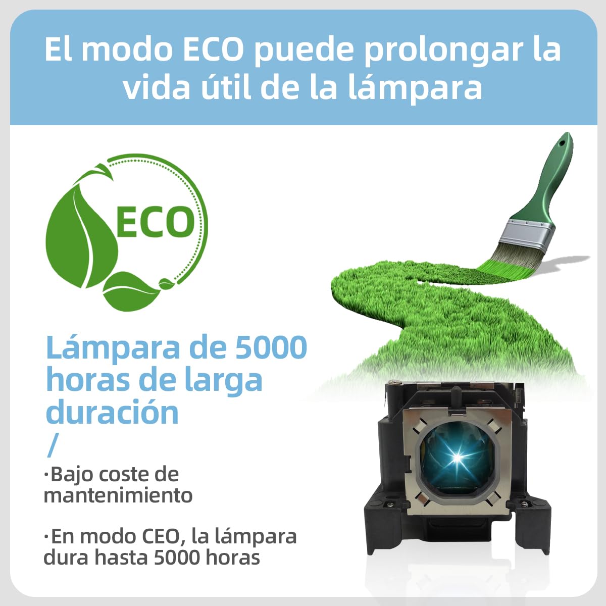 PRM30-LAMP Lampada proiettore di ricambio con alloggiamento per Promethean PRM30A, PRM30 Videoproiettore