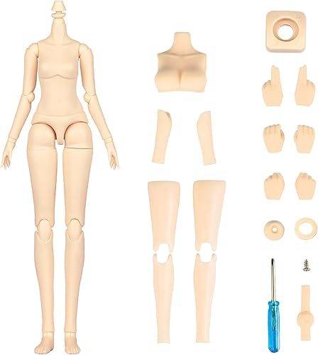 Miniatura 7 de YMY23 25 - Muñeca de articulación corporal masculina compatible con Ob22 OB24 GSC BJD, cabeza de muñeca, juguete de coleccionista, regalo, maniquí