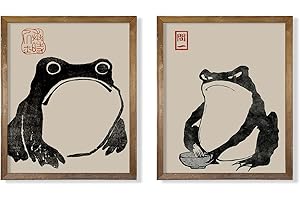 Japanese Frog Wall Art Decor: Japan Decor to Enhance Your Space