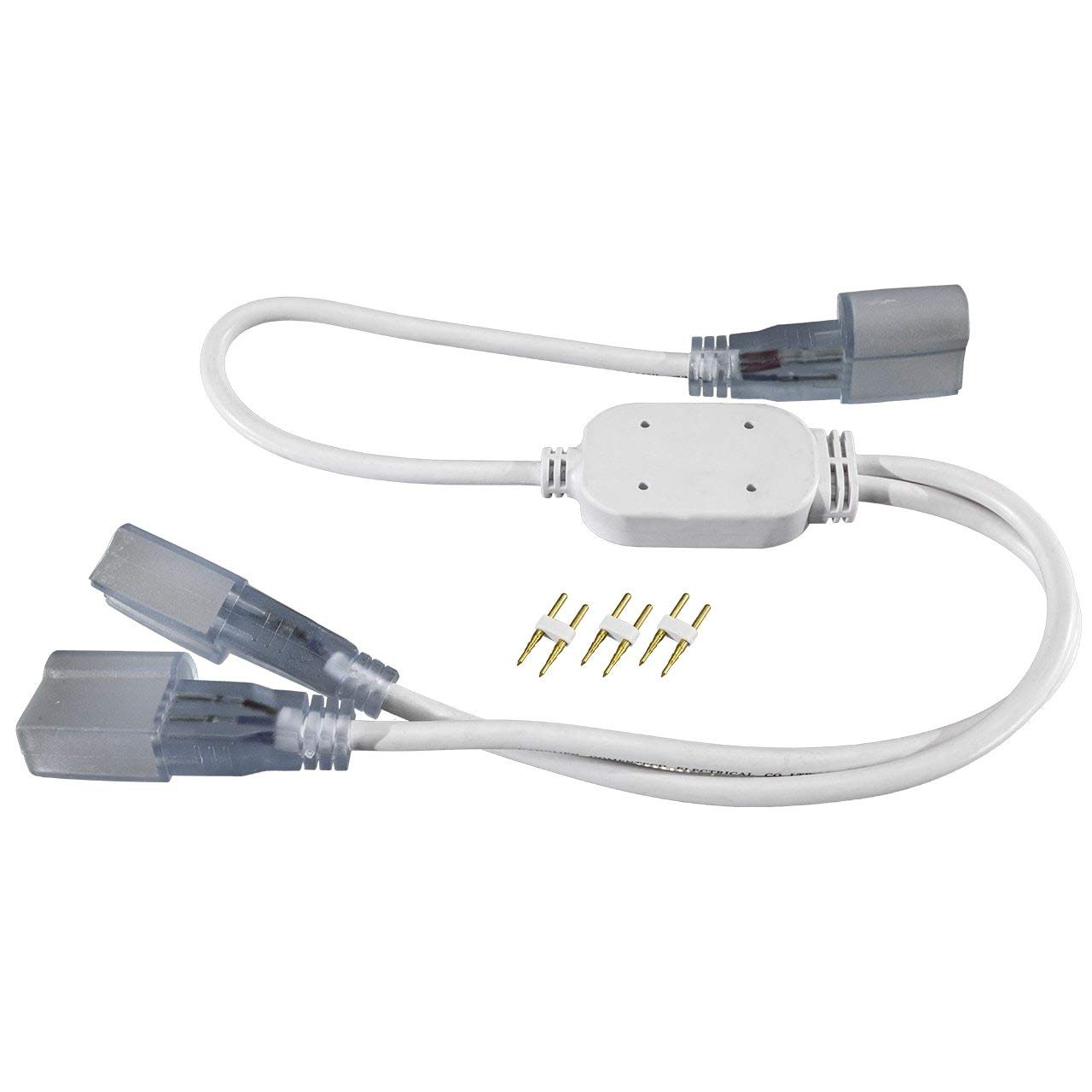 Brilliant Brand Lighting LED Neon Rope Light Y Connector