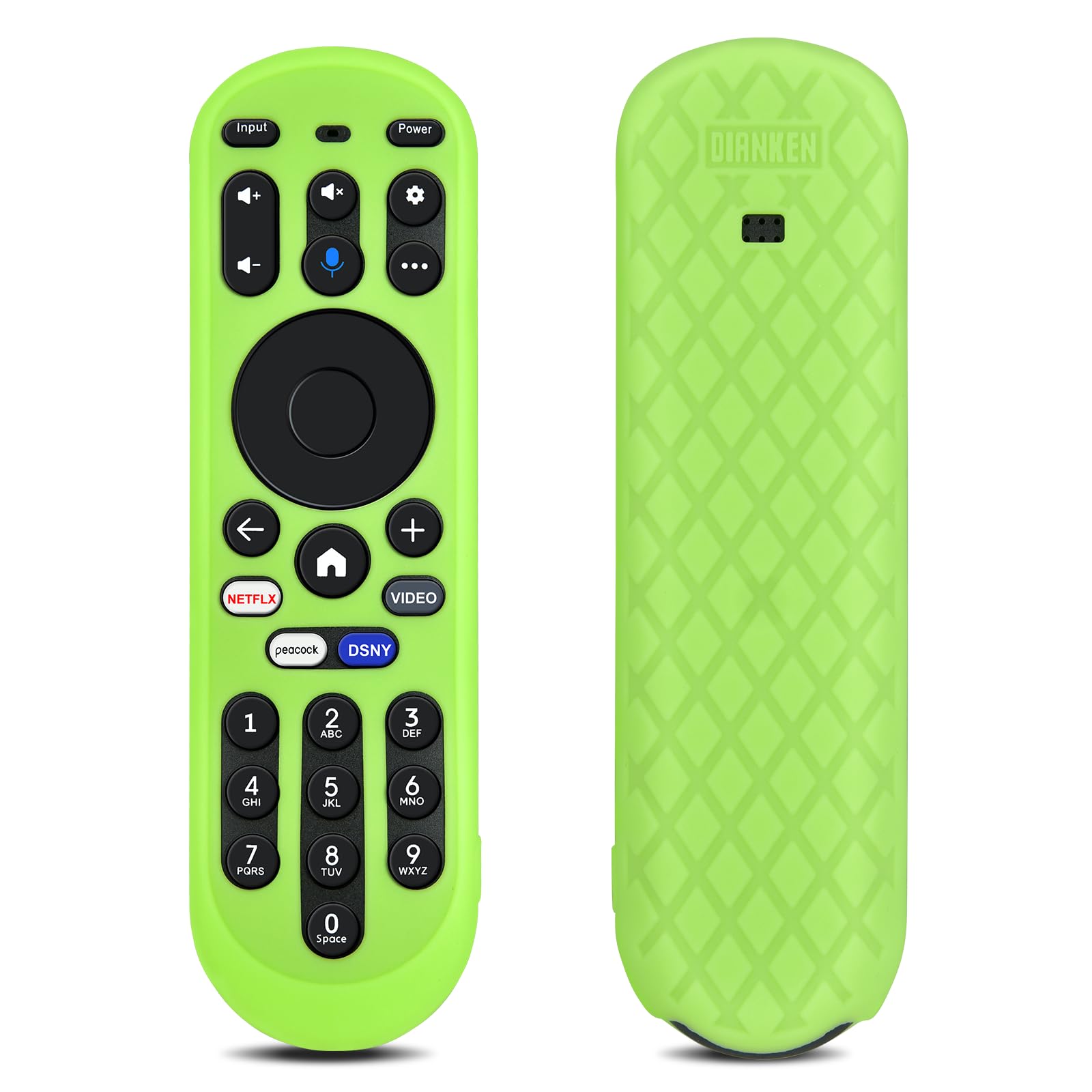 Coque en silicone pour télécommande Xumo TV antichoc vert brillant protège des chutes - 8