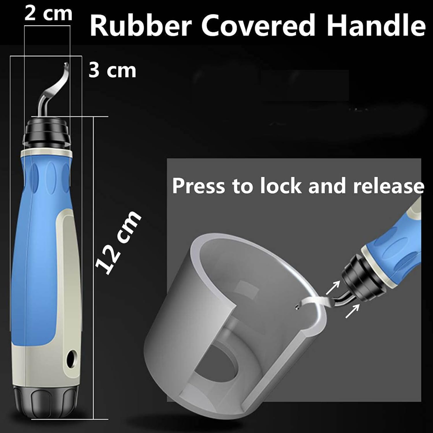 Deburring Tool Kit - 2 Handles & 20 Blades -3
