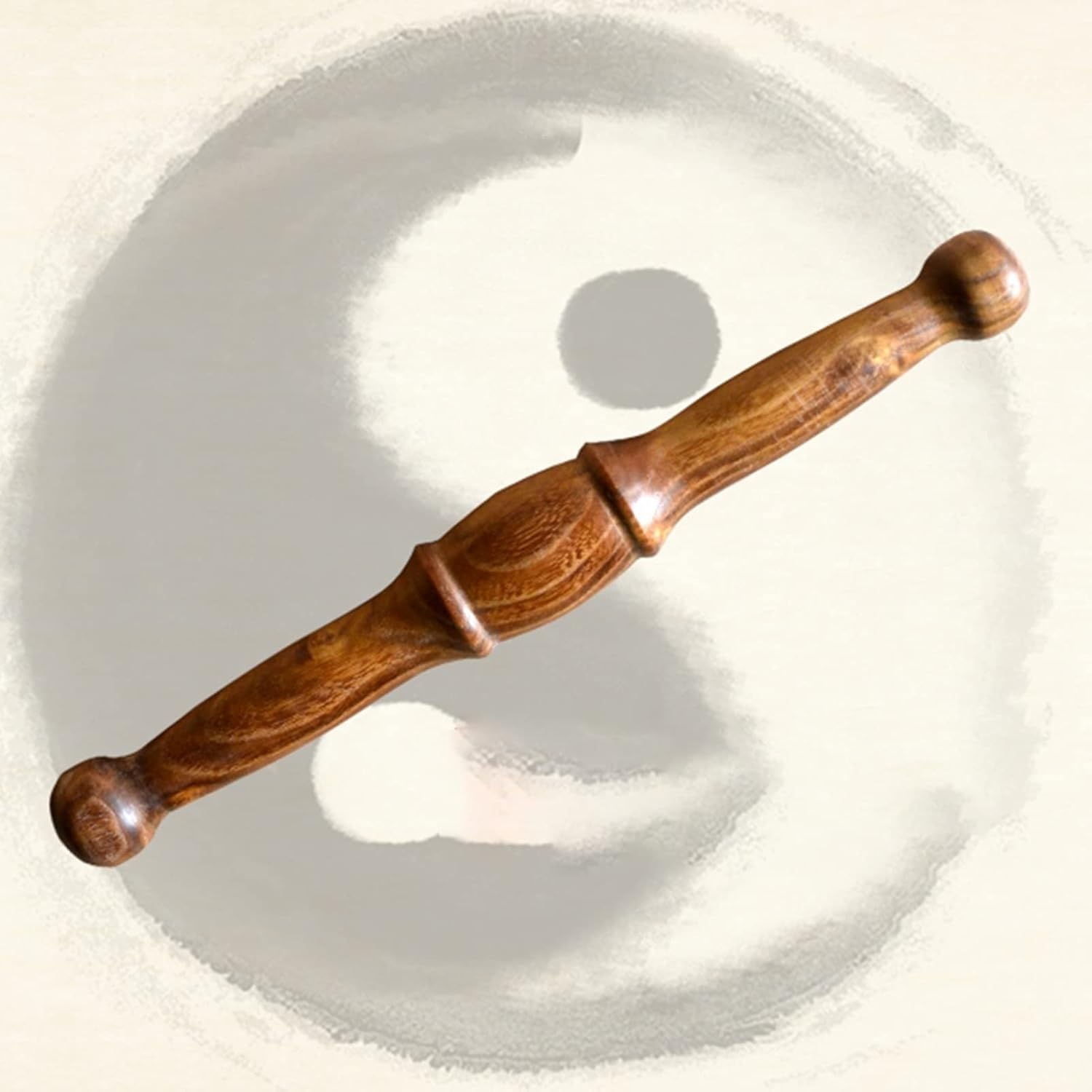 Drewniany kij Tai Chi, linijka Tai Chi, polerowany kij Tai Chi linijka do postawy, sztuki walki dla seniorów zdrowie Bang Stick do ćwiczeń w ogrodzie, drewniane linijki Qigong powolne artykuły sportow