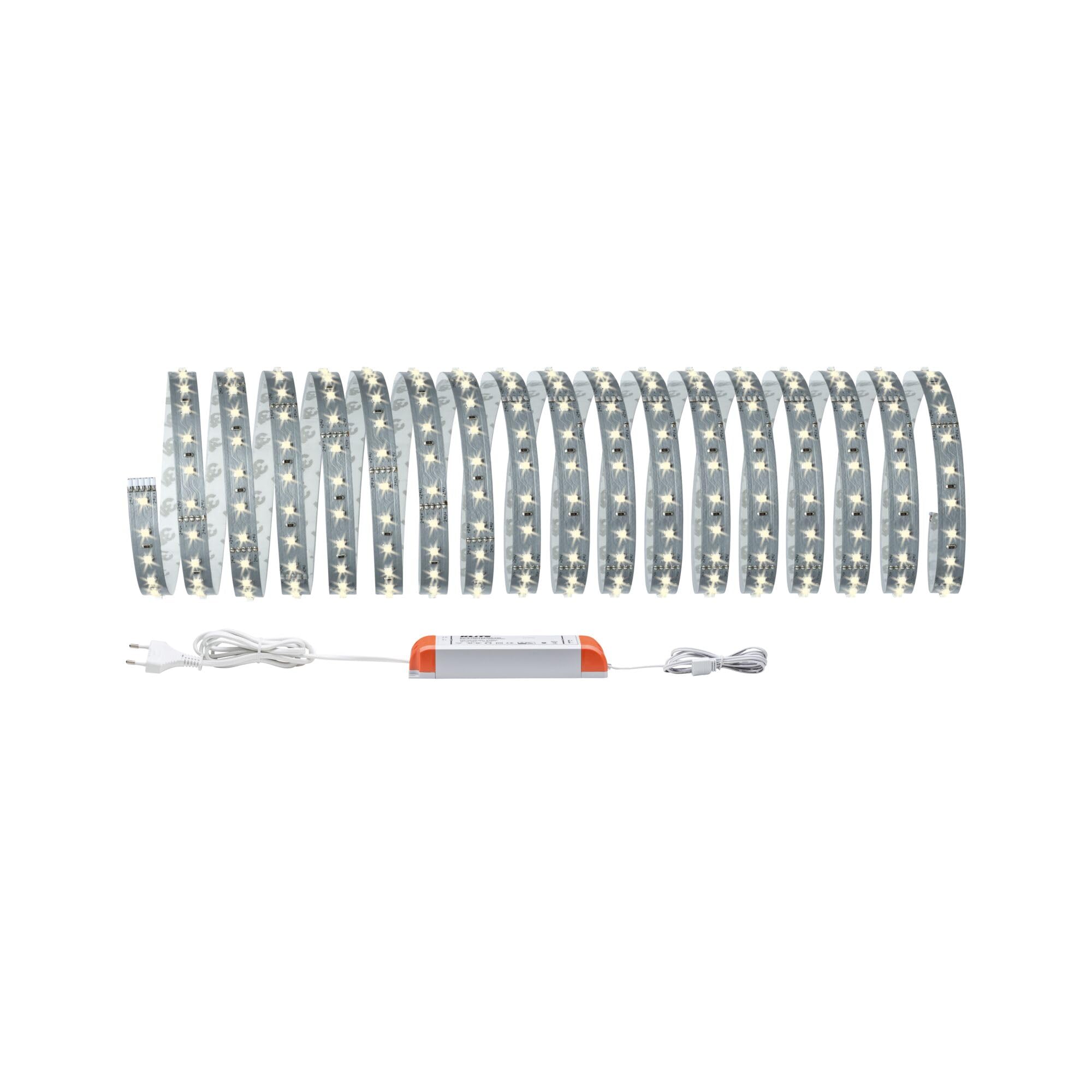 Paulmann Function MaxLED 500 Basisset 10m Warmweiß 33W 230/24V 75VA Silber