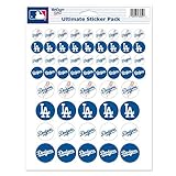 Los Angeles Dodgers Official MLB 8.5 inch x 11 inch Sticker Sheet by Wincraft