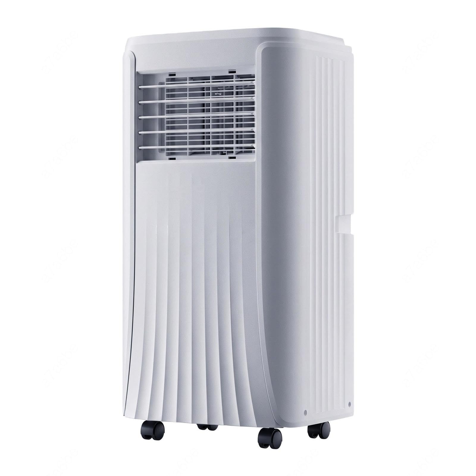 Wessleco White Portable Air Conditioner 12000Btu, Remote, 4 Modes, 120° Oscillation, 24H Timer, Window Kit For Room Office,