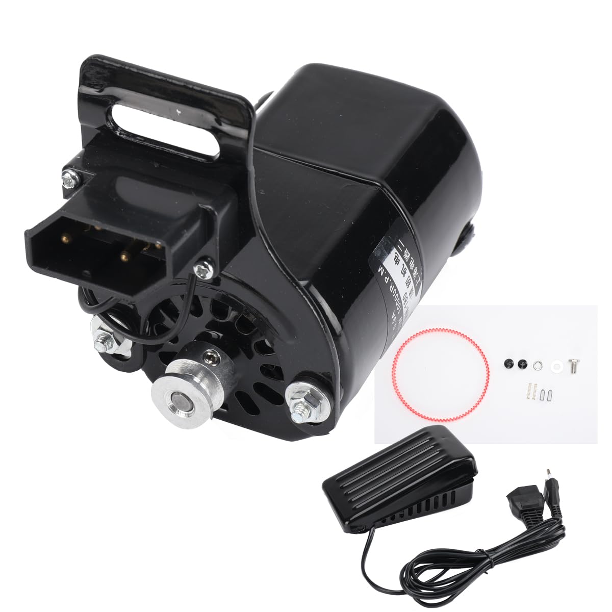 Pièces de rechange moteur de machine à coudre 180W interrupteur à pied rotation antihoraire
