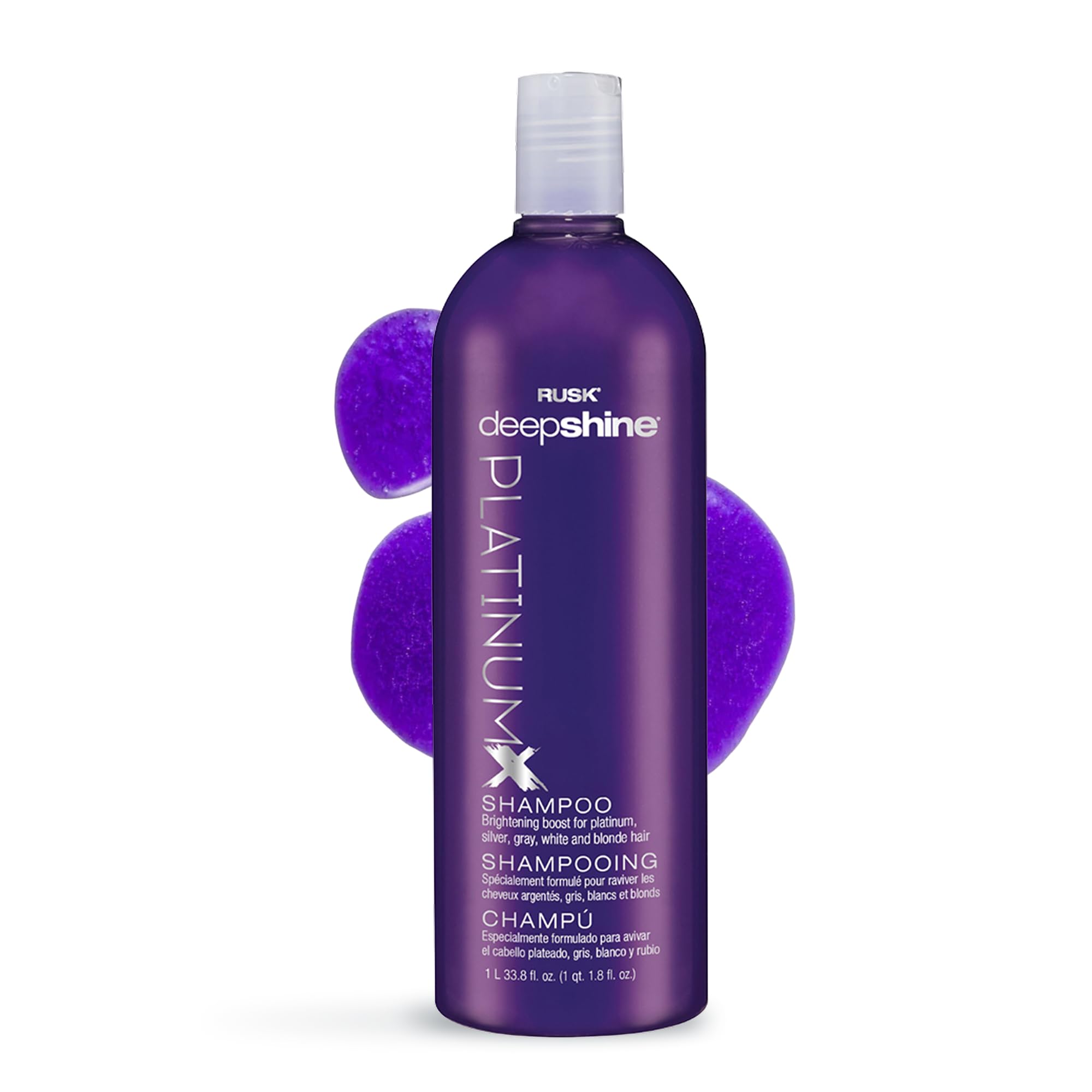 Amazon.com: RUSK Deepshine PlatinumX Shampoo, Gentle Cleansing