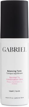 Gabriel Cosmetics Natural Face Tonic Hydrating Facial Toner for Sensitive Skin | Paraben Free, Vegan, Cruelty Free, Non-GMO Botanical Toner | Clean Beauty Skincare, 5 oz Balancing Tonic