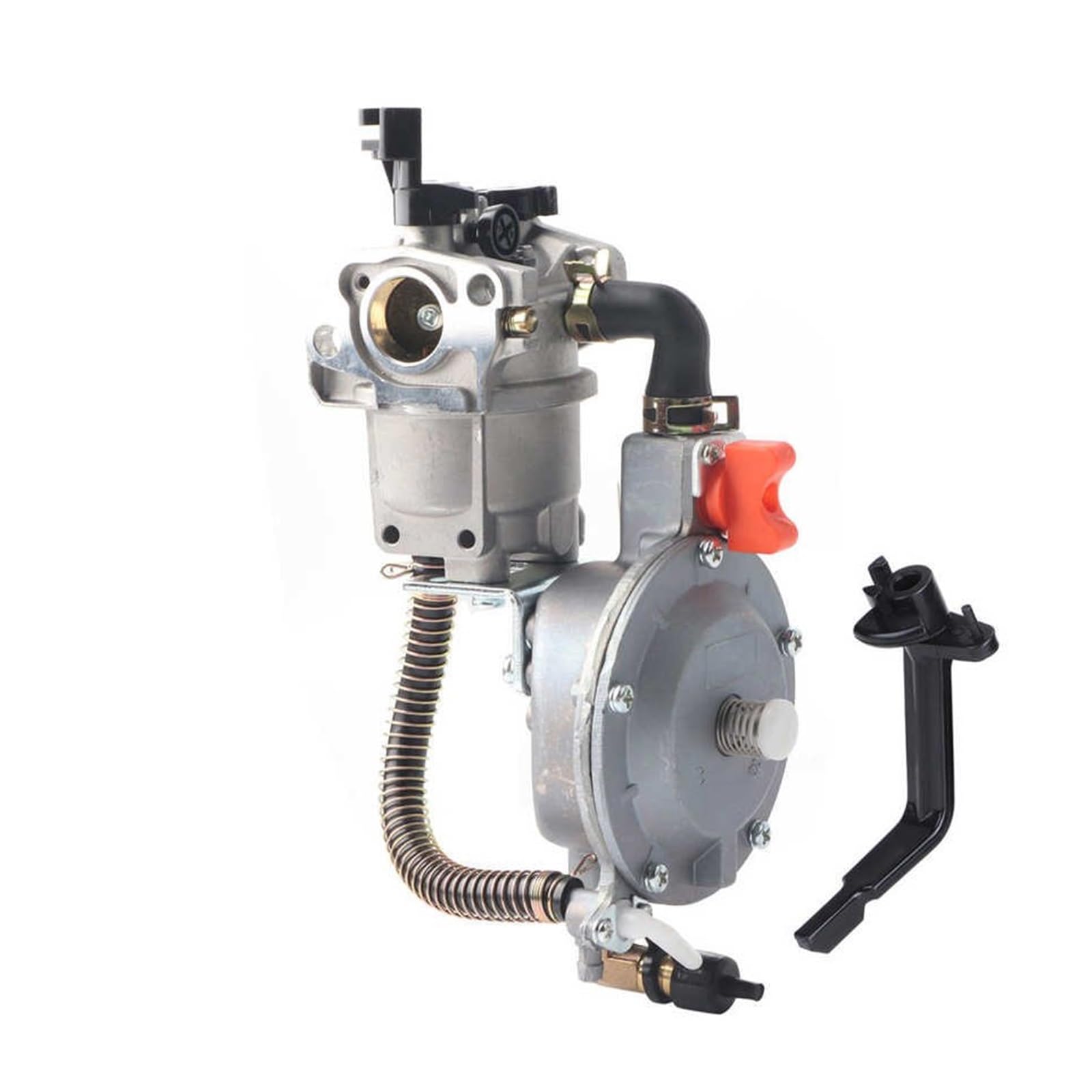 Carburador Repuesto Moto para 2.8KW para GX200 170F Bobina de Asfixia Manual para GX160 2KW 168F Generador Carburador de Combustible Dual LPG NG Conversión