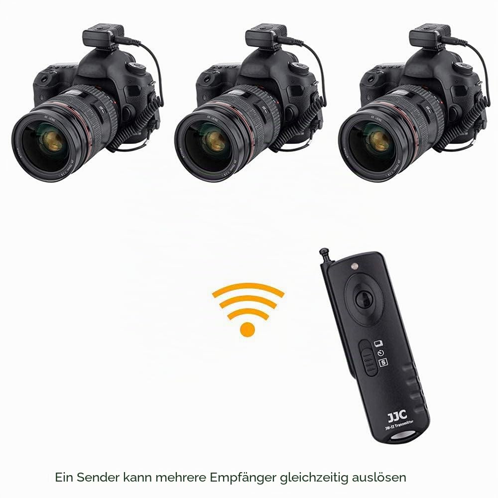 JM-D Kabelloser Fernauslöser Fernbedienung für Panasonic Lumix DC-S5 DMC S1 S1R S1H FZ2000 FZ1000 GX7 GX8 GH5 GH4 GH3 GH2 G10 G7 G6 G5 G3 G2 G1 FZ200 FZ150 FZ100, DMW-RS1, RSL1