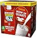 Horizon Organic, Whole Organic Milk, 32 Ounce (Pack of 6), Shelf Stable Organic Whole Milk, 1 Quart Carton, Great for the Pantry, Carton Locks in Fresh Taste Without Refrigeration or Preservatives