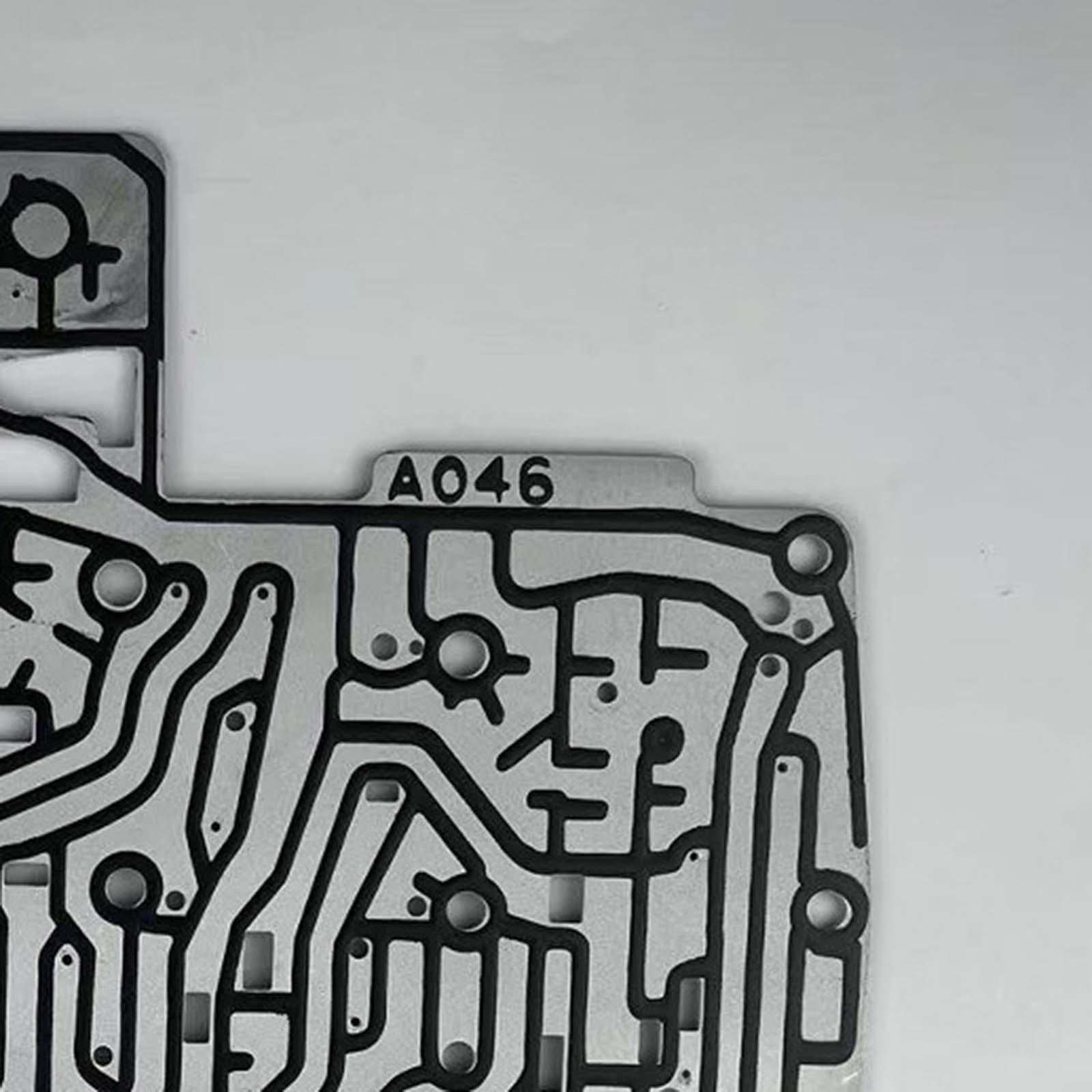 Ventilkörper Trennplatte Getriebeteil Fahrzeugzubehör Metall Widerstandsfähig Präzise Gefertigt für Autowerkstatt Inspektion Instandhaltung, A046 B046