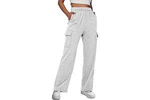 AUTOMET Womens Cargo Sweatpants | Stop Looking at My Butt Sweatpants