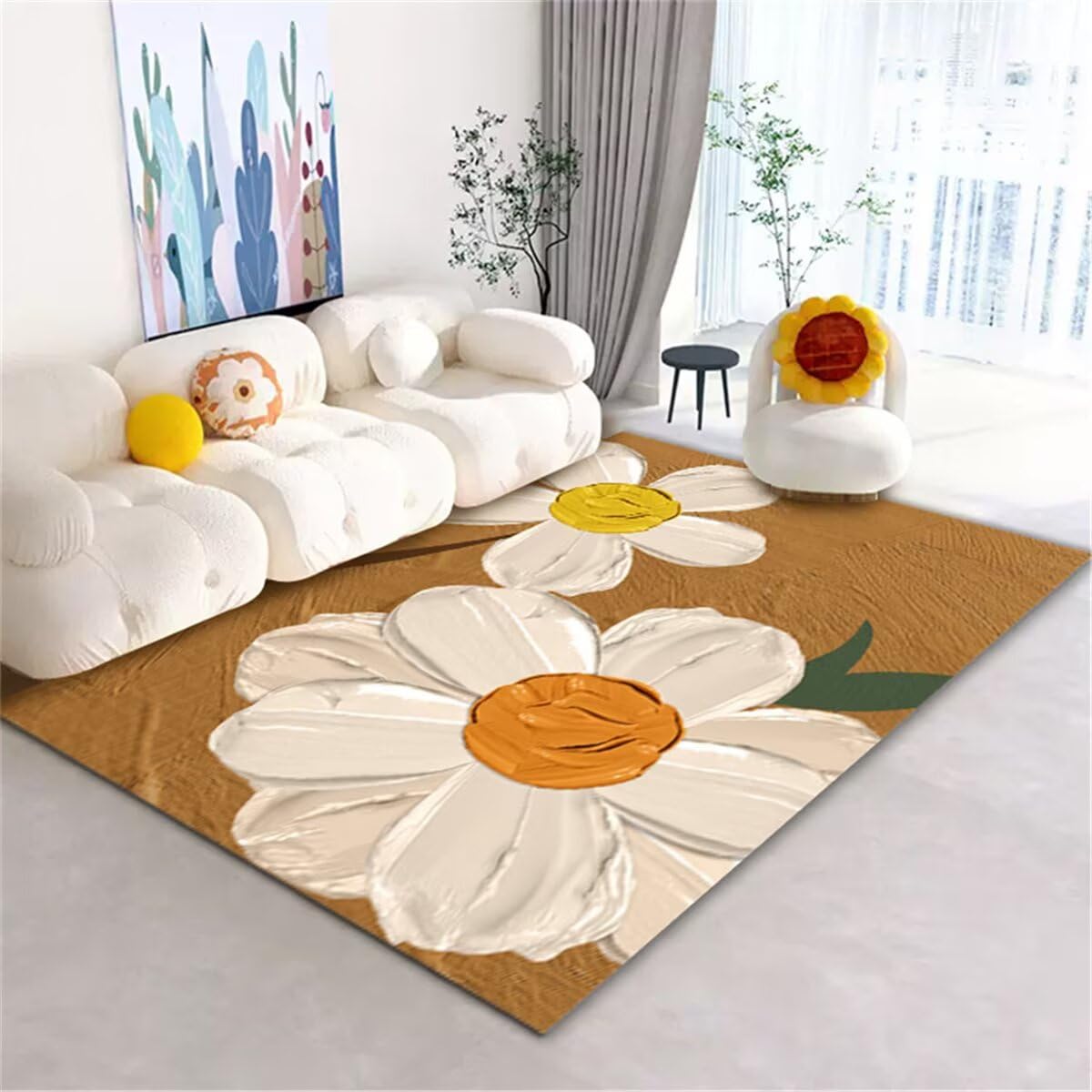 Tapis rose enfant chambre fille antidérapant fini les glissades sur le parquet de la maison
