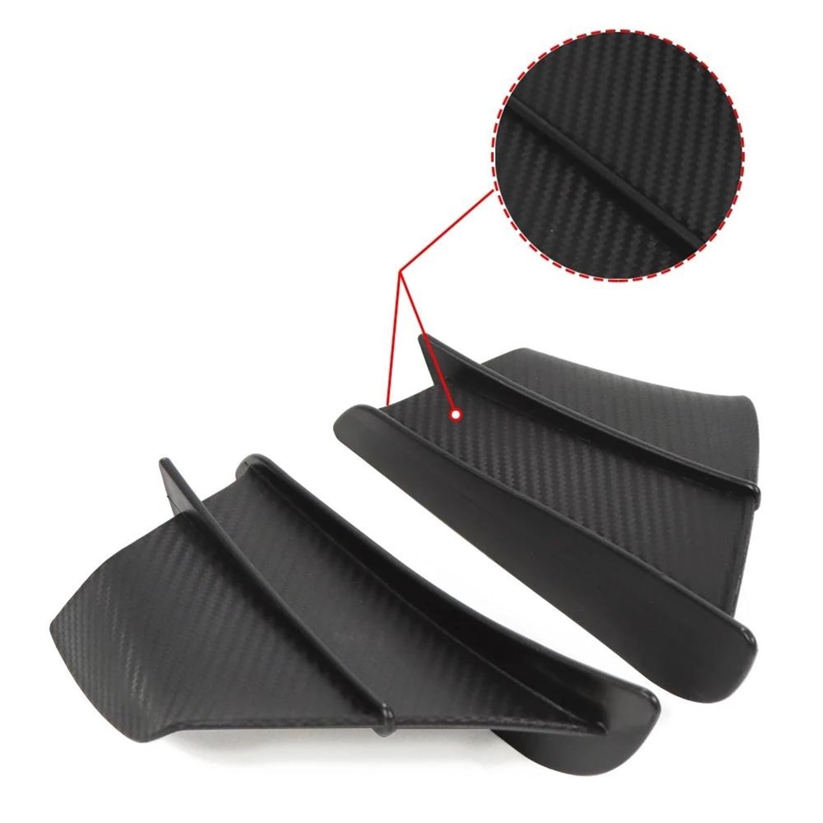 Alette Per Motociclette Spoiler Per Kit Ala Aerodinamica Winglet Per Moto Per Scooter(1)