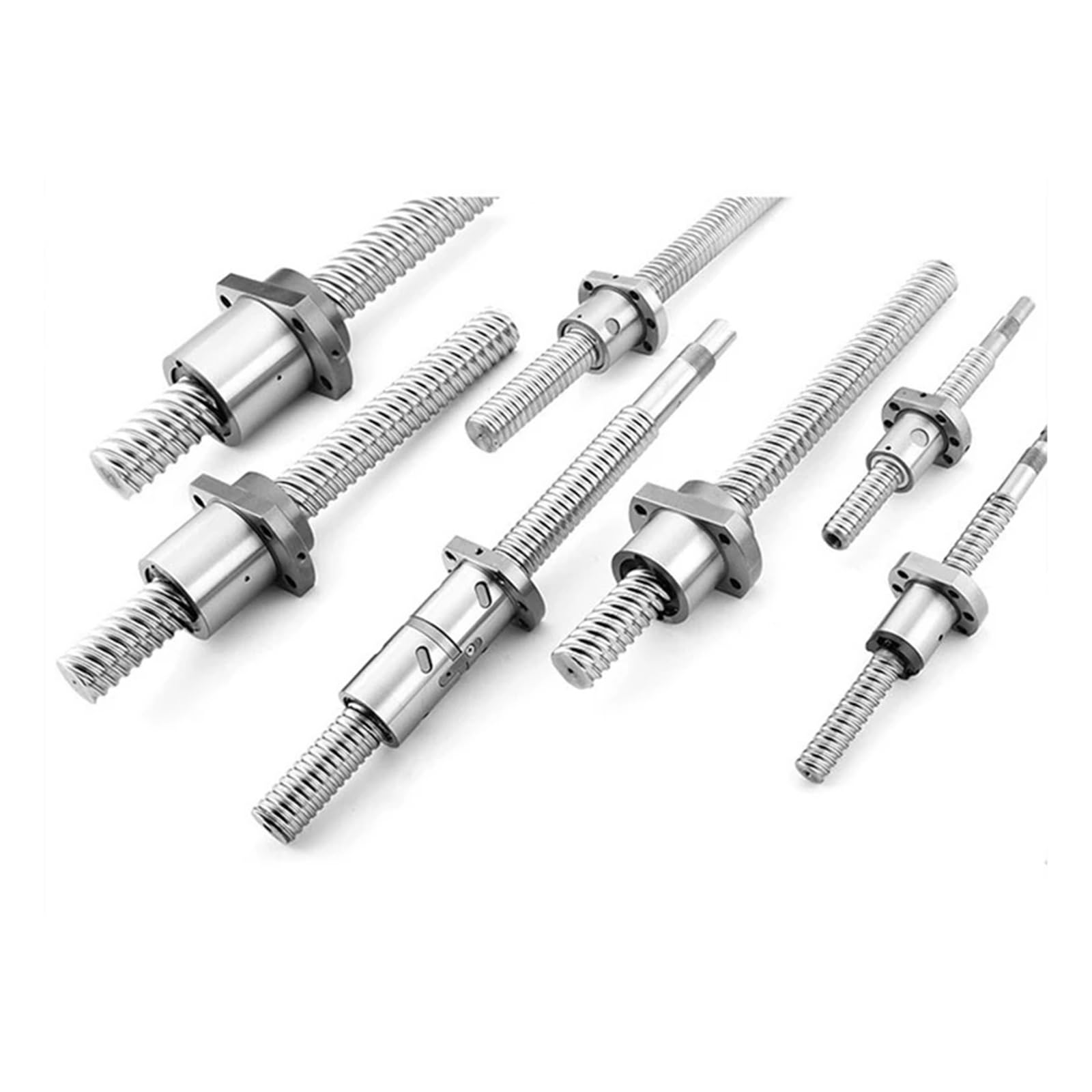 Tuerca de husillo de bolas de metal El CNC de la impresión 3D de la nuez SFU1204-2505 de la cintura del tornillo de bola C7 parte la longitud 150-1150m m ningún procesado ( Color : 1605 , Size : 1000m