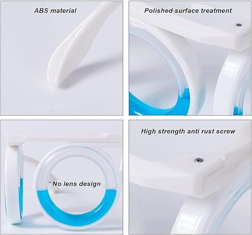Miniatura 3 de Lentes para mareo por movimiento, diseño líquido, sin lentes, ligeros, antimareo, plegables, portátiles, elevados, para enfermedades del aire,