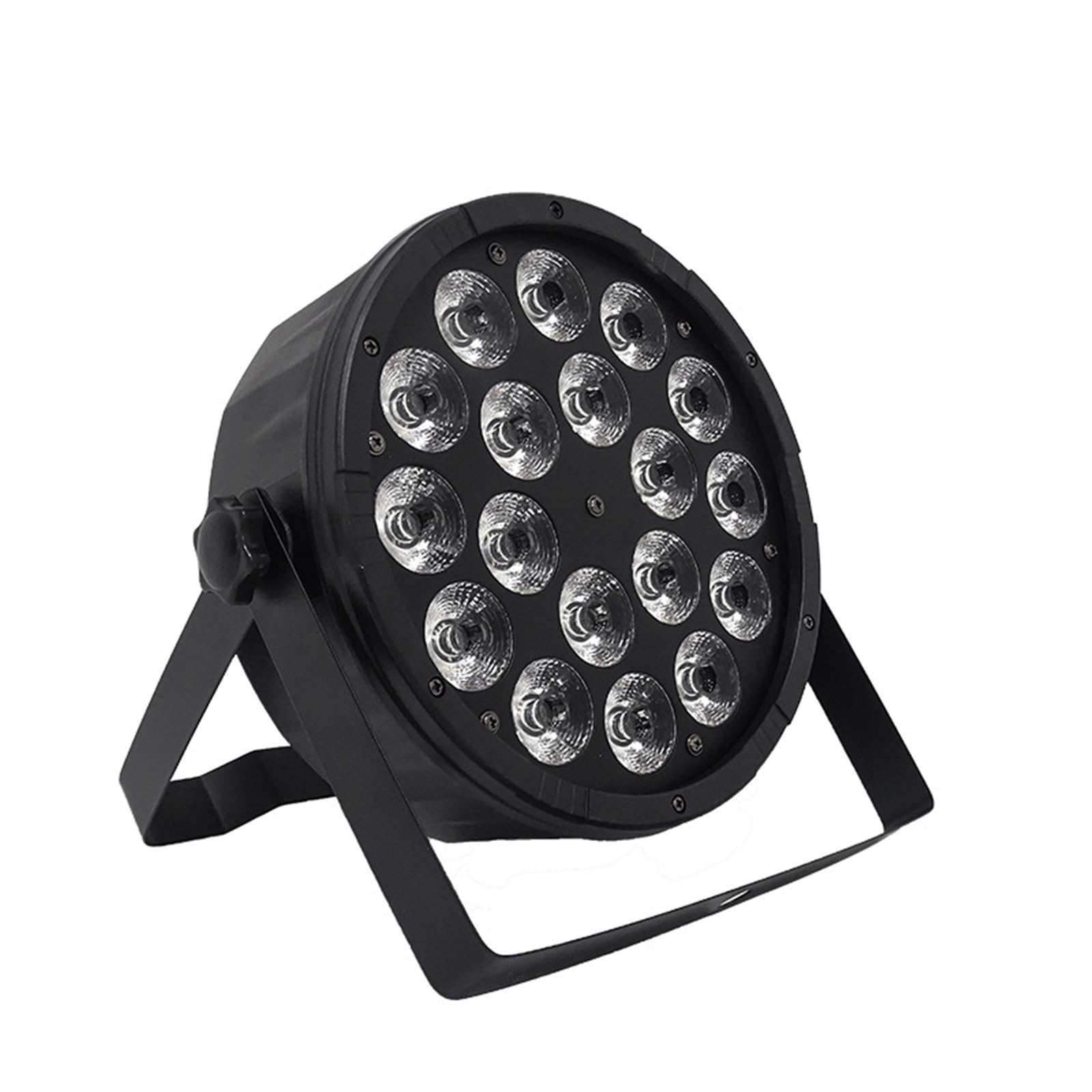 Lámpara de proyector, Luz LED Par DJ De 18 X 80 W/luz De Discoteca, Equipo Estroboscópico Profesional For Escenario , para fiesta de baile de cumpleaños de Halloween(Remote control four-in-one)