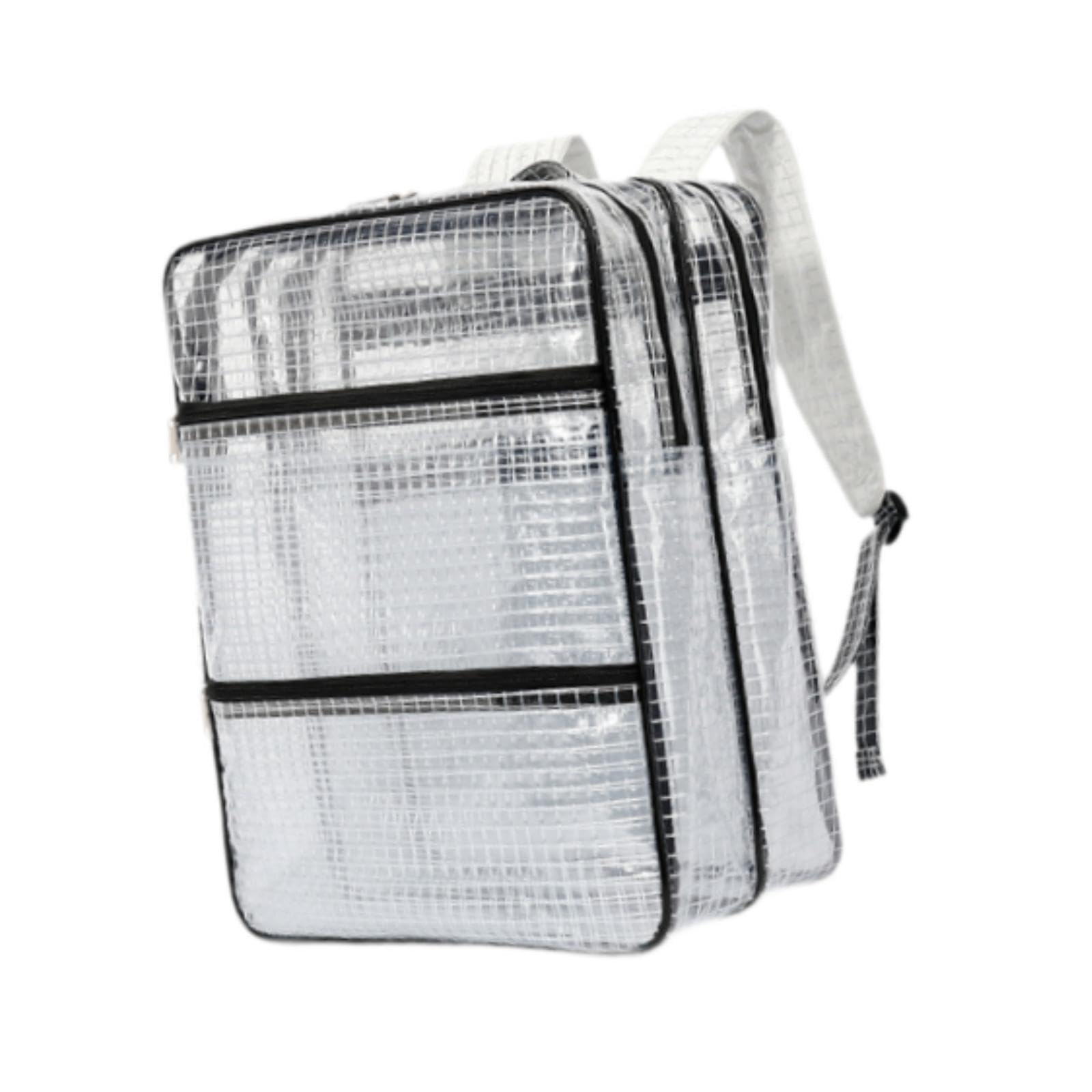 Borsa trasparente per ambienti con elevati requisiti di pulizia, organizer per camere bianche per impieghi gravosi, riparatore, elettricista,