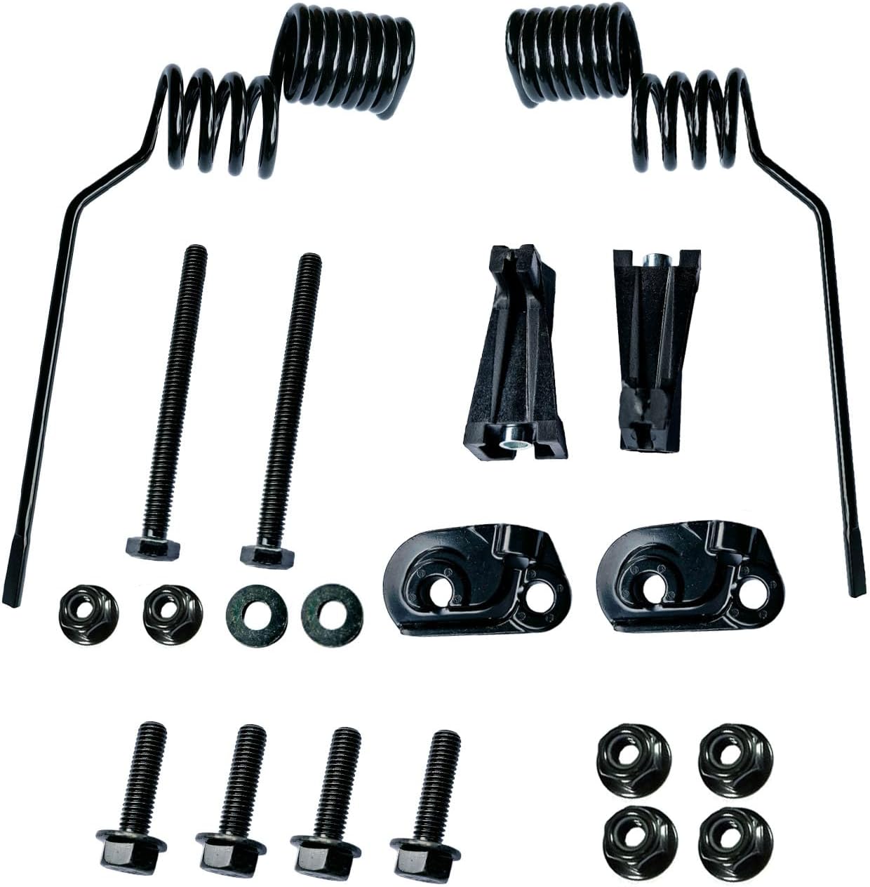 Heavy-Duty Spring Rail Mount Ice Scratchers Kit Compatible with Ski-Doo REV G4/XP/XM Summit | Enhanced Traction & Snowmobile Protection | Replaces Part # 860201728 860201140 860201761