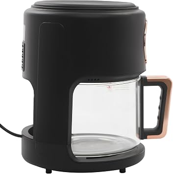 Glass Air Fryer, 4.2-1200w Powerful Air Fryer Roaster W/Grill, 360 Viewable & Touch Screen, 8 Preset Modes, Temp Range 176 F To 392 F For Home Kitchens,Restaurants(Black)