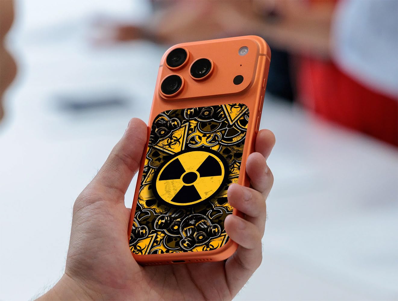 GADGETS WRAP Apple iPhone 17 Pro Max Nuclear Stickers Skin - Matte