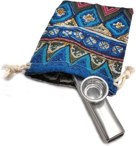 Miniatura 5 de Kazoo de metal con una hermosa caja de regalo, mini instrumento musical para niños y adultos (plata)