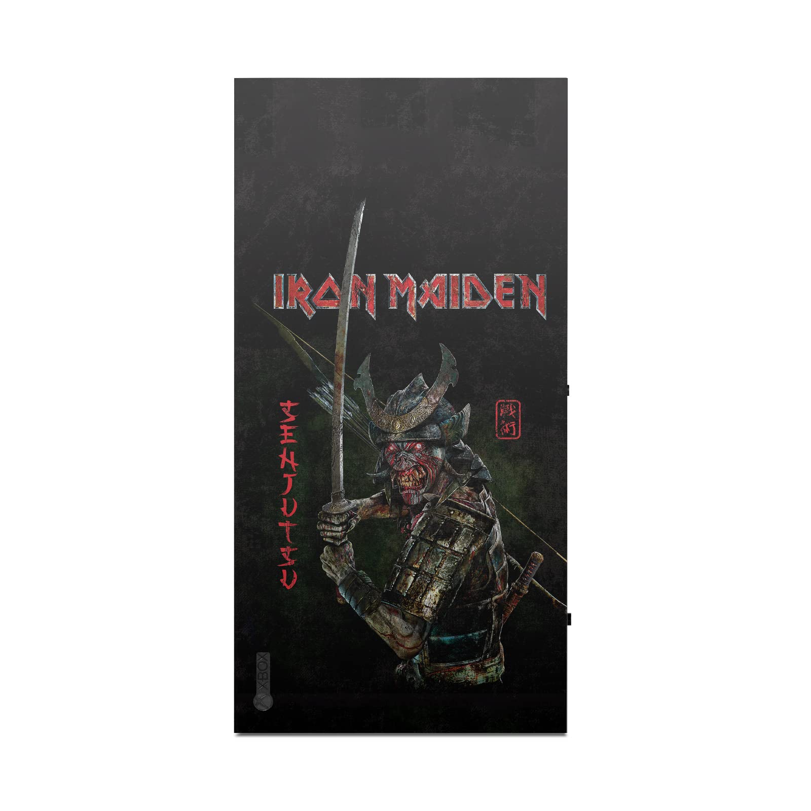 Head Case Designs sous Licence Officielle Iron Maiden Senjutsu Couverture d'Album Art Graphique Vinyle Autocollant De Jeu Peau Autocollant Couverture Compatible avec Xbox Series X Console