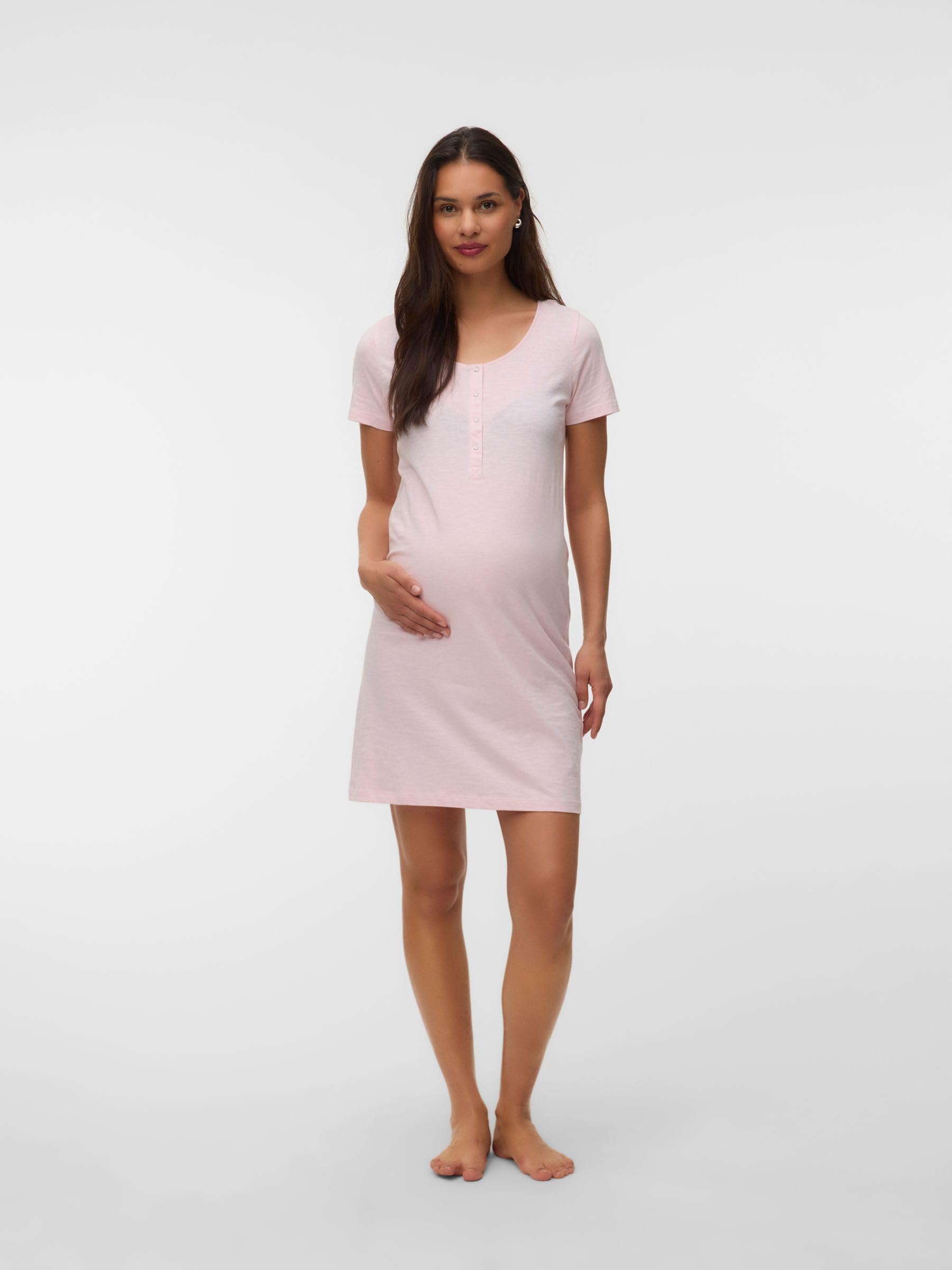 Mama.Licious Damen Mlmira JRS Nightgown 2F 2-P Noos (2er Pack)