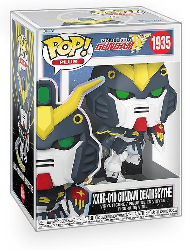 Epic Collectibles Pop Mobile Suit Gundam: XXXG-01D Deathscythe Vinyl Figure | Bundled with Box Protector Compatible for Funko