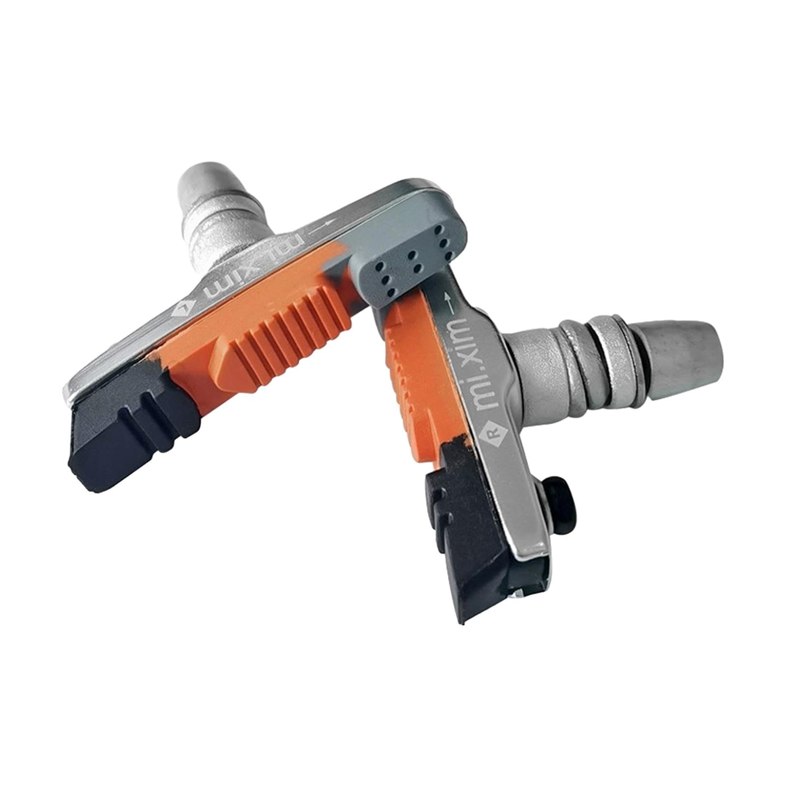 Generic Pack of 2 Brake Pads Shoes V Type Brake Blocks Non-Slip 55 Mm Universal No Noise Replaces Brake Pads for Bicycles