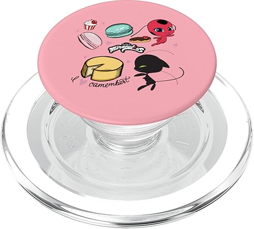 Miniatura 7 de Miraculous Ladybug Tikki y Plagg Bakery PopSockets Standard PopGrip